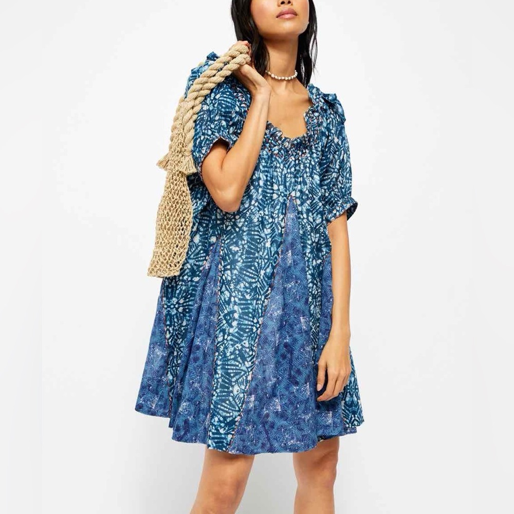 Free People “Jet Set Mini Dress” Size Large